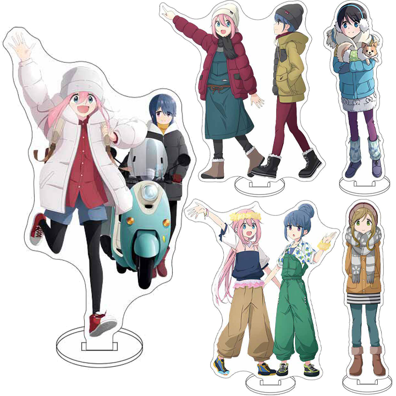Anime Merchandise Toys - 16CM Anime ‌Yuru Camp Figure Rin