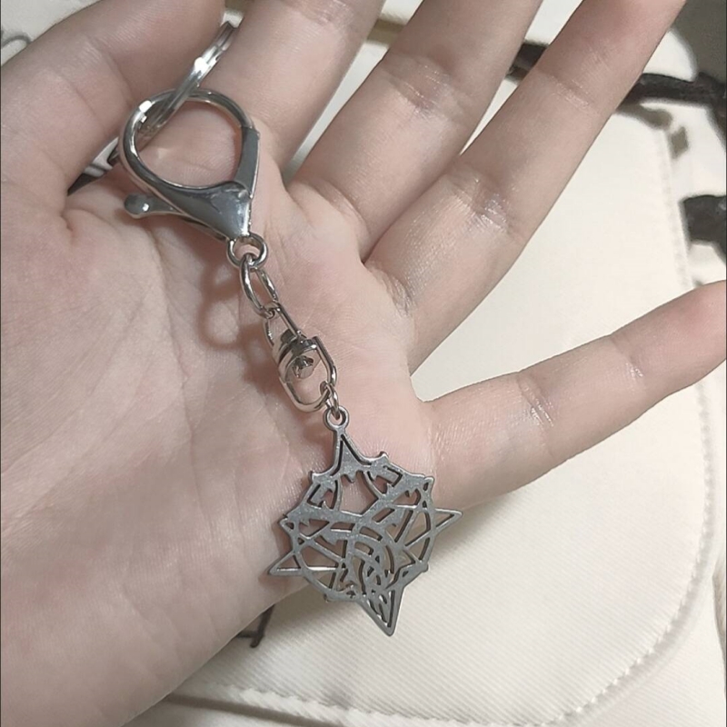 Anime Merchandise Keychain - Lord Of The Mysteries Fool'S Holy