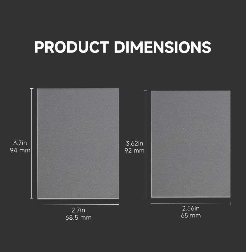 68.5x94mm/65x92mm Premium Clea - đánh giá và giá Collector Card Sleeve