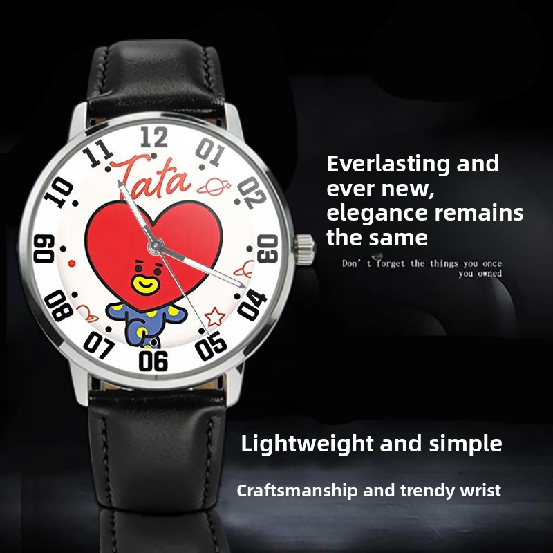 BT21 cartoon cute student watc - đánh giá và giá Anime Merchandise Wholesale
