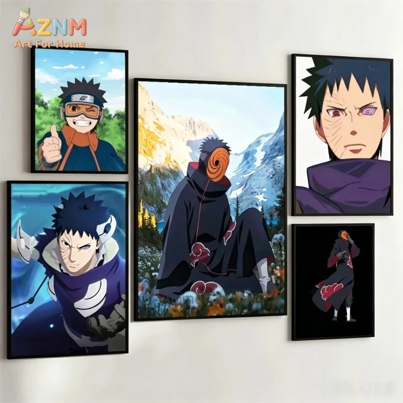 AZNM Naruto Uchiha Obito Tobi  - đánh giá và giá Anime Merchandise Posters