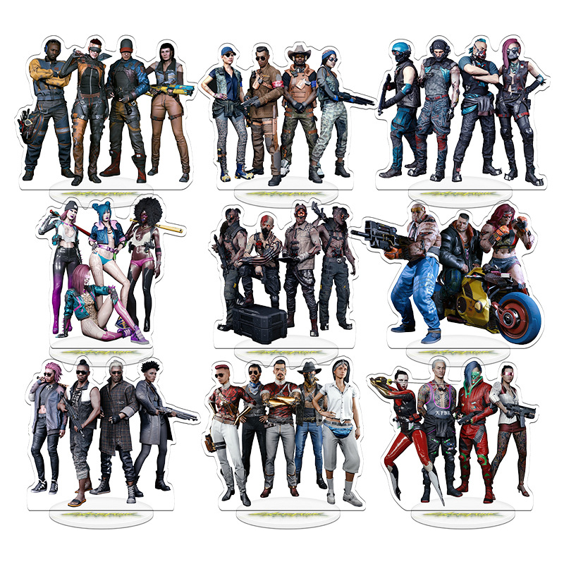 Cyberpunk 2077 V Game Merchand - đánh giá và giá Anime Merchandise Keychain
