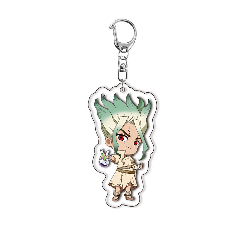 Dr Stone Senku Ishigami Kohaku - đánh giá và giá Anime Merchandise Keychain