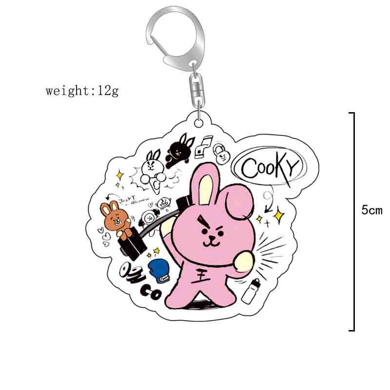 BT21 anime cartoon cute acryli - đánh giá và giá Anime Merchandise Wholesale