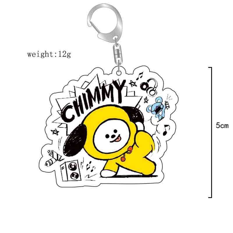 BT21 anime cartoon cute acryli - đánh giá và giá Anime Merchandise Wholesale