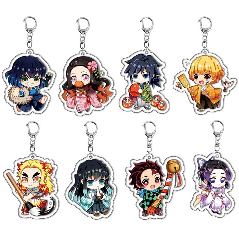 New Demon Slayers Kamado Tanji - đánh giá và giá Anime Merchandise Keychain