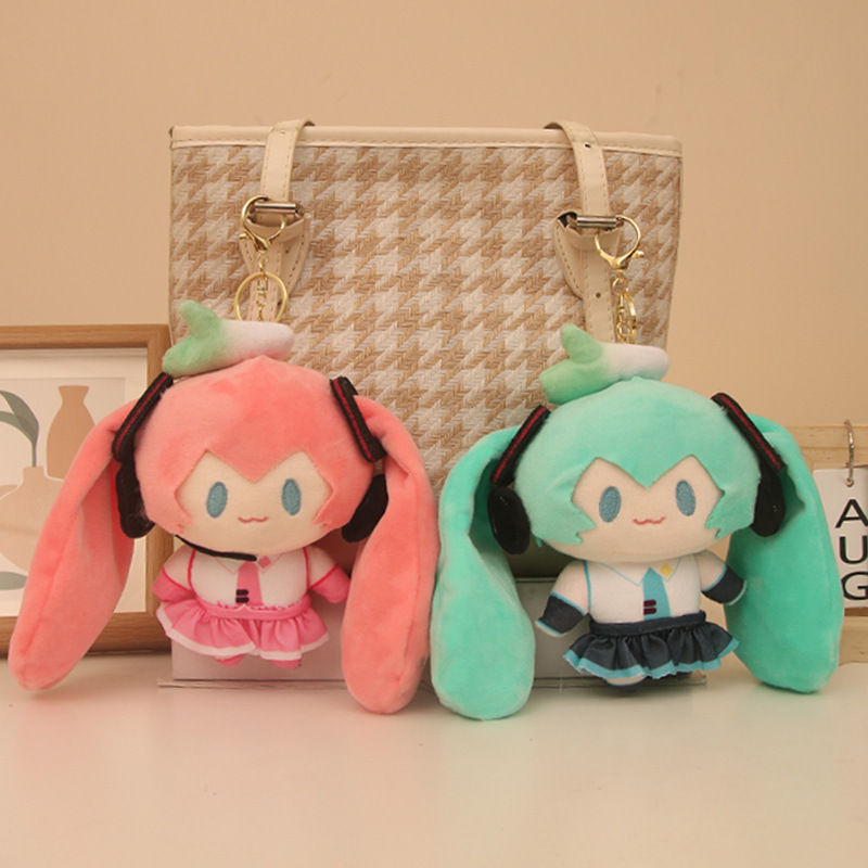 Miku Hatsune Anime Plush Doll  - đánh giá và giá Anime Merchandise Keychain