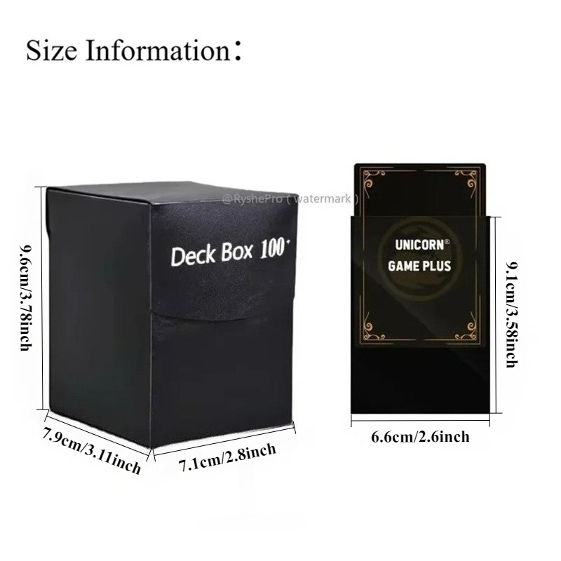 Cards Deck Box for Pokemon MTG - đánh giá và giá Collector Card Sleeve