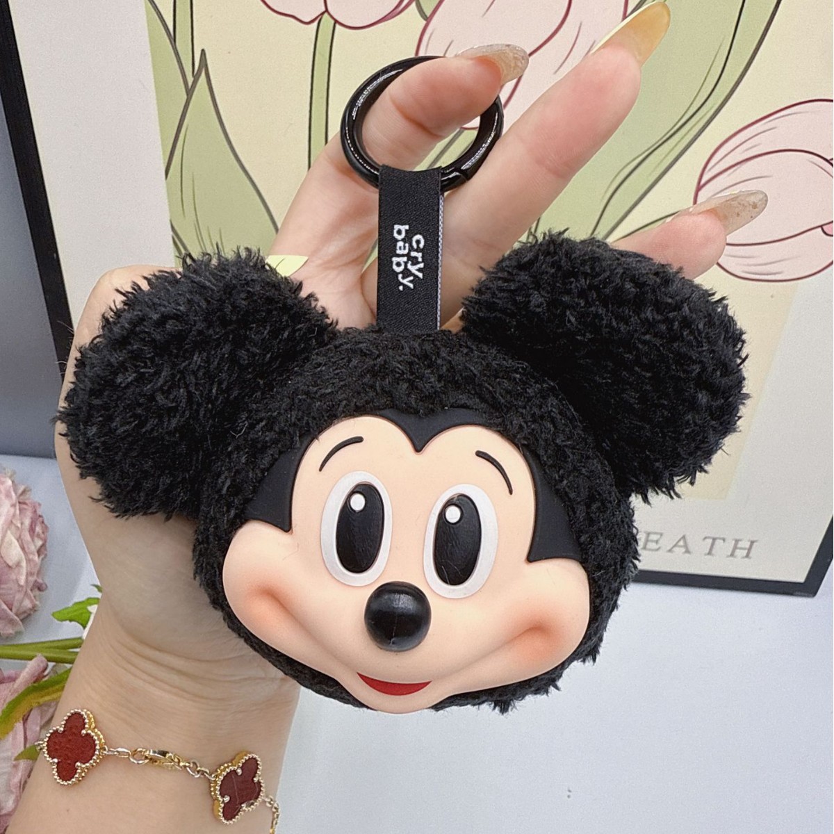 Mickey Minnie Plush Doll Keych - đánh giá và giá Anime Merchandise Keychain