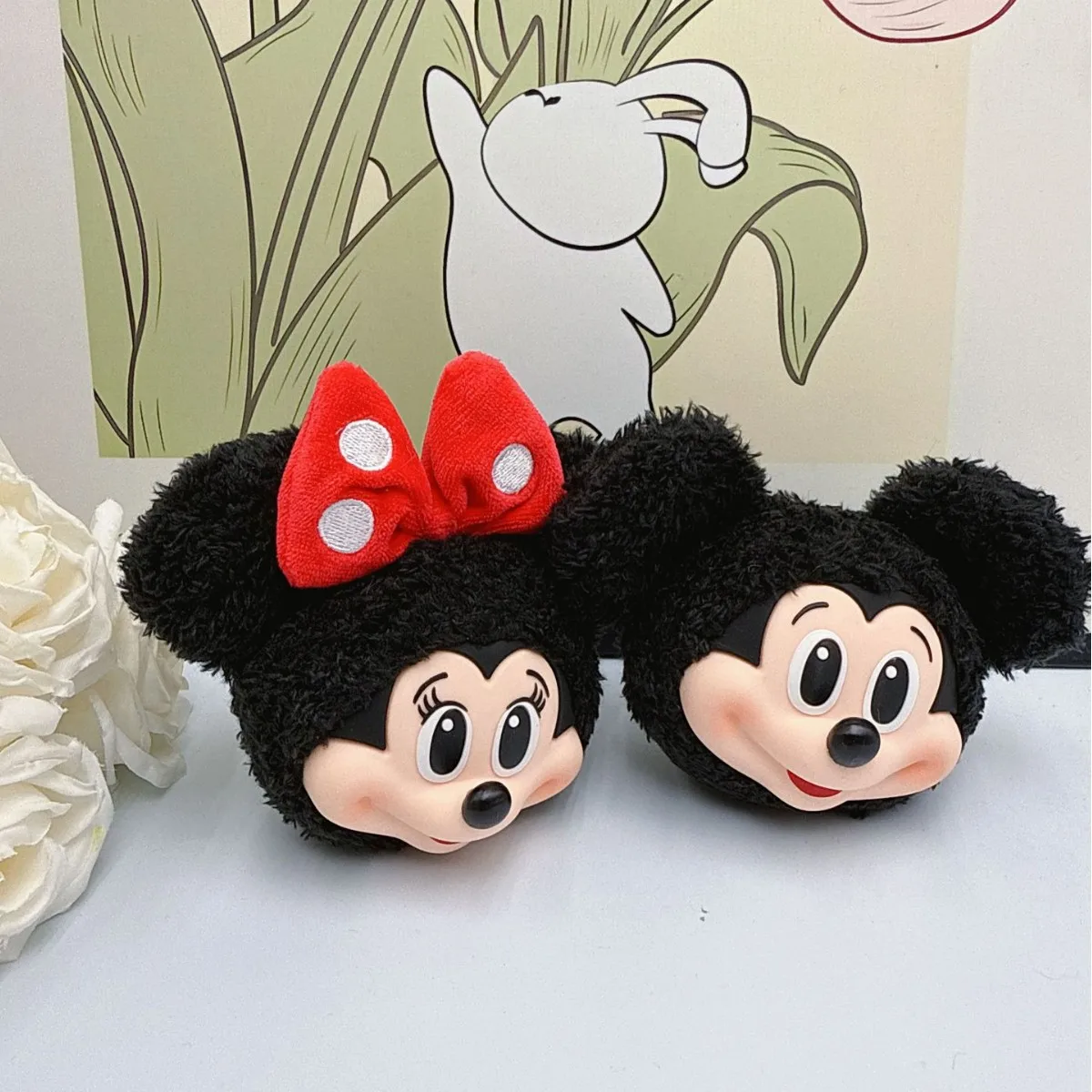 Mickey Minnie Plush Doll Keych - đánh giá và giá Anime Merchandise Keychain