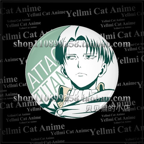 Attack on Titan Levi Ackerman  - đánh giá và giá Anime Merchandise Keychain