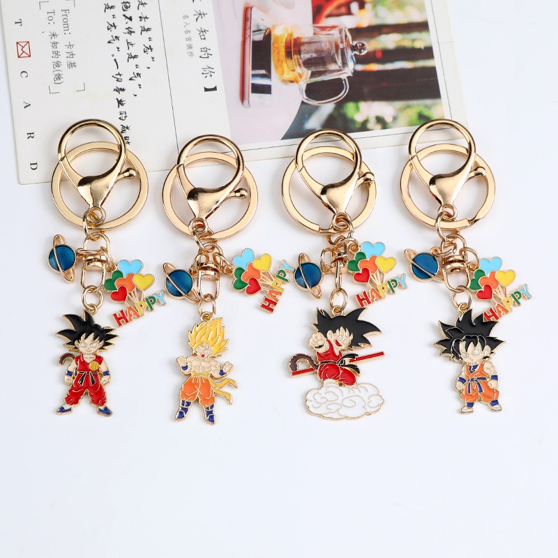 New Cartoon Dragon Ball Series - đánh giá và giá Anime Merchandise Keychain