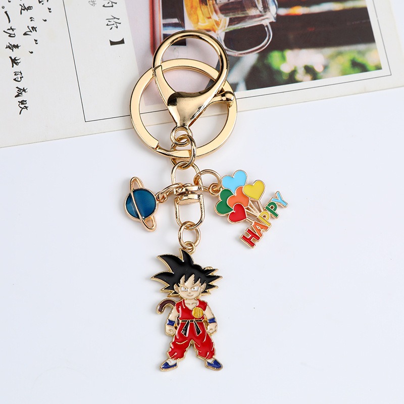 New Cartoon Dragon Ball Series - đánh giá và giá Anime Merchandise Keychain