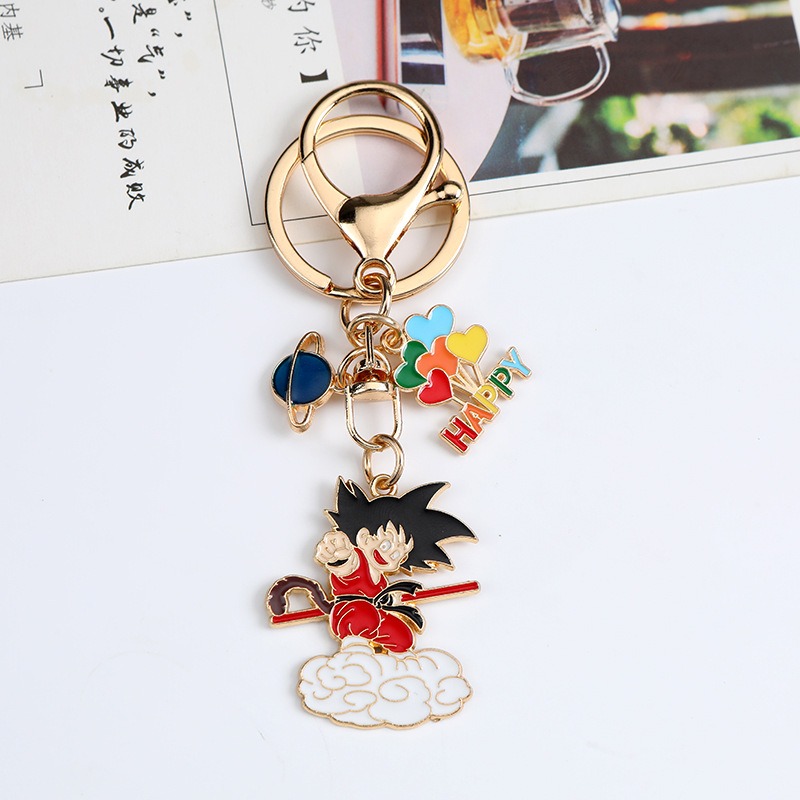 New Cartoon Dragon Ball Series - đánh giá và giá Anime Merchandise Keychain