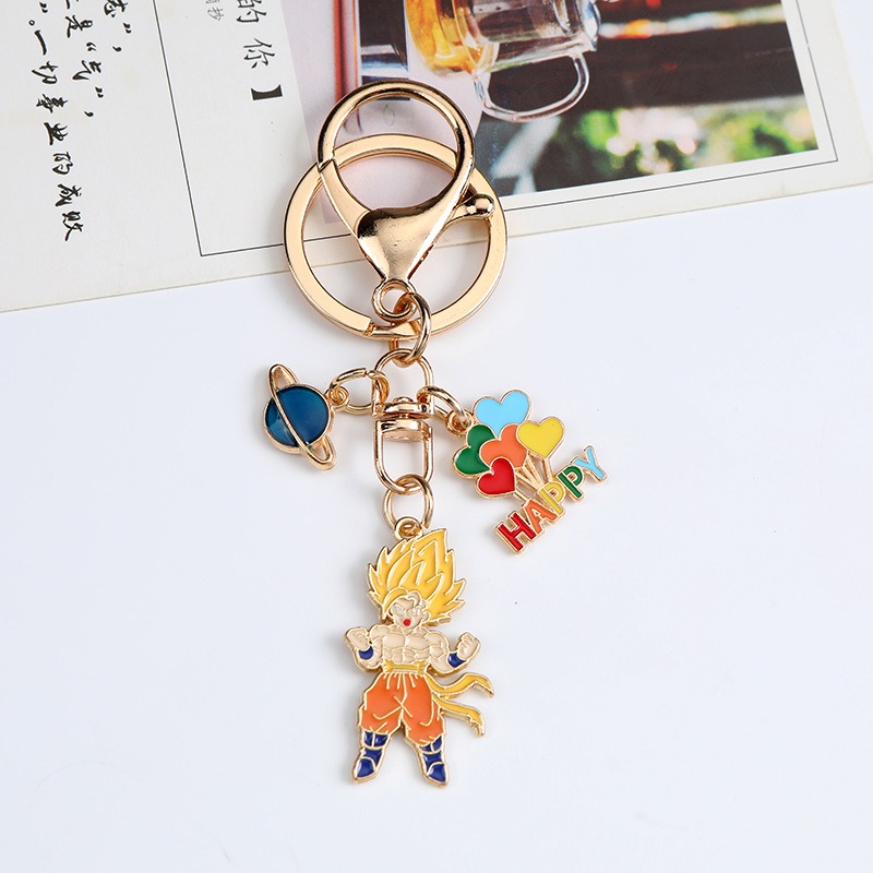 New Cartoon Dragon Ball Series - đánh giá và giá Anime Merchandise Keychain