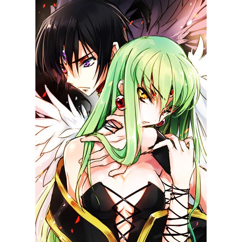 Code Geass Unframed Canvas Pos - đánh giá và giá Anime Merchandise Posters