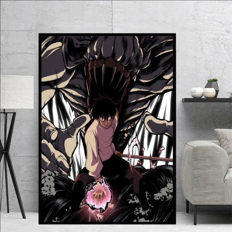 Jujutsu Kaisen Yuta Okkotsu &  - đánh giá và giá Anime Poster Print