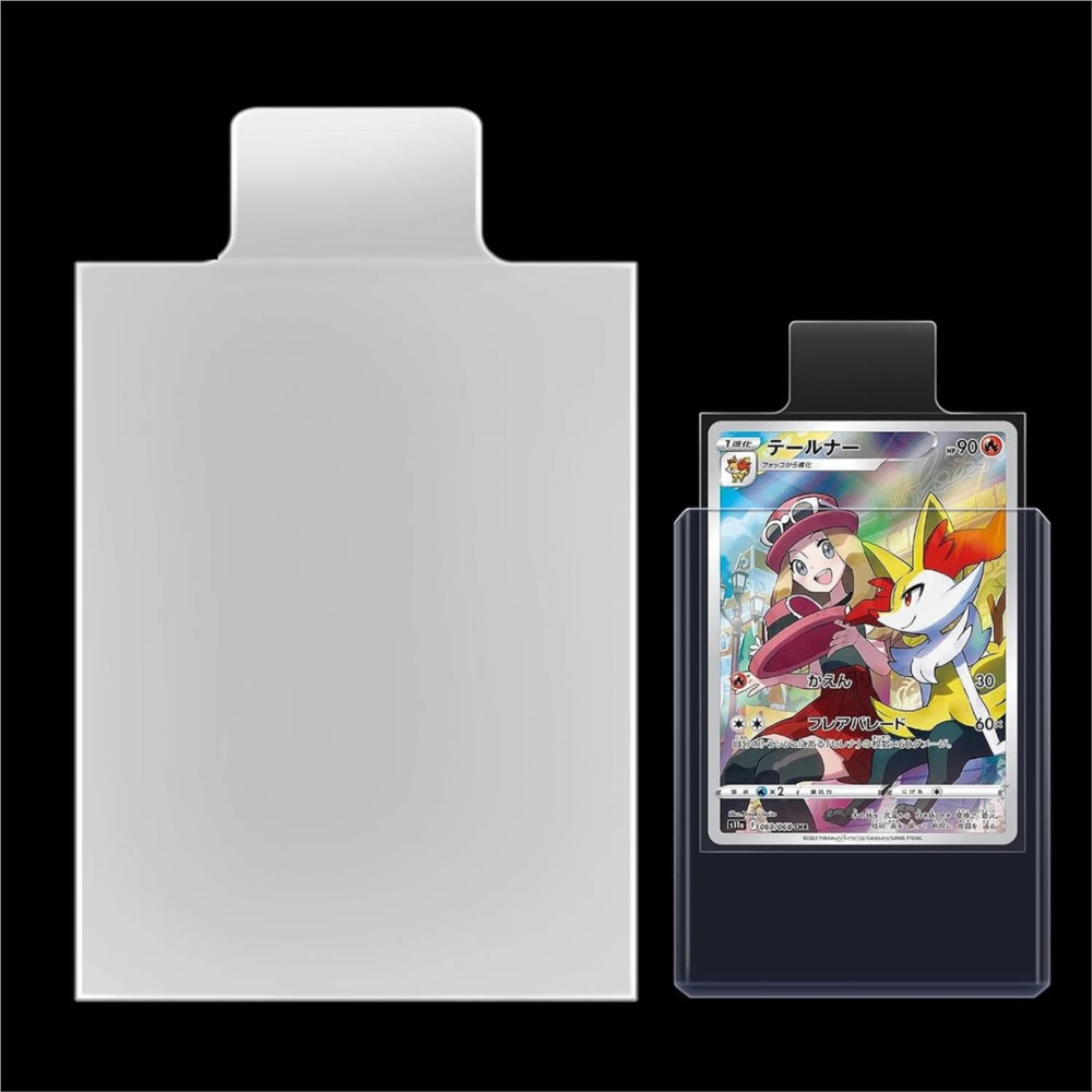 100-500Pcs Transparent Raised  - đánh giá và giá Collector Card Sleeve