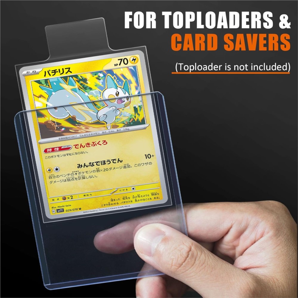 100-500Pcs Transparent Raised  - đánh giá và giá Collector Card Sleeve