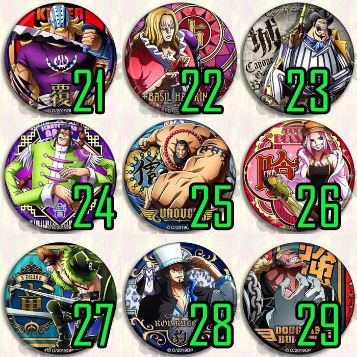 One Piece Anime Badge Pin Set  - đánh giá và giá Luffy Anime Merchandise
