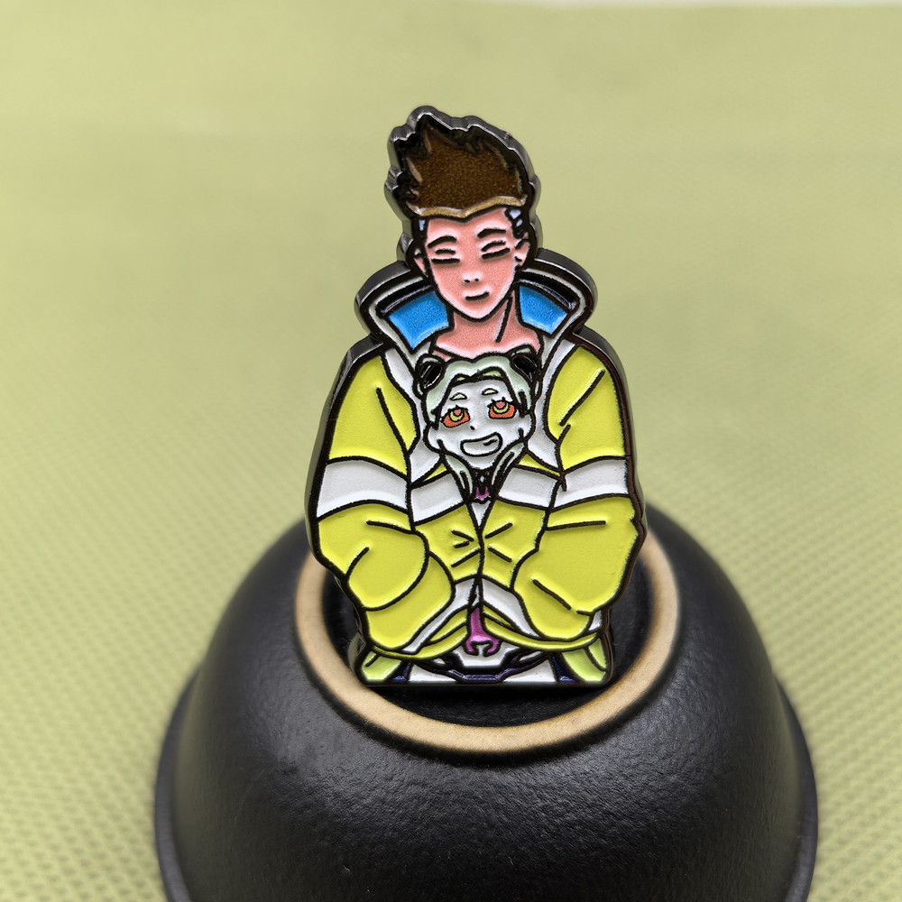 Cartoon Anime Enamel Pin Yello - đánh giá và giá Anime Merchandise Hoodie