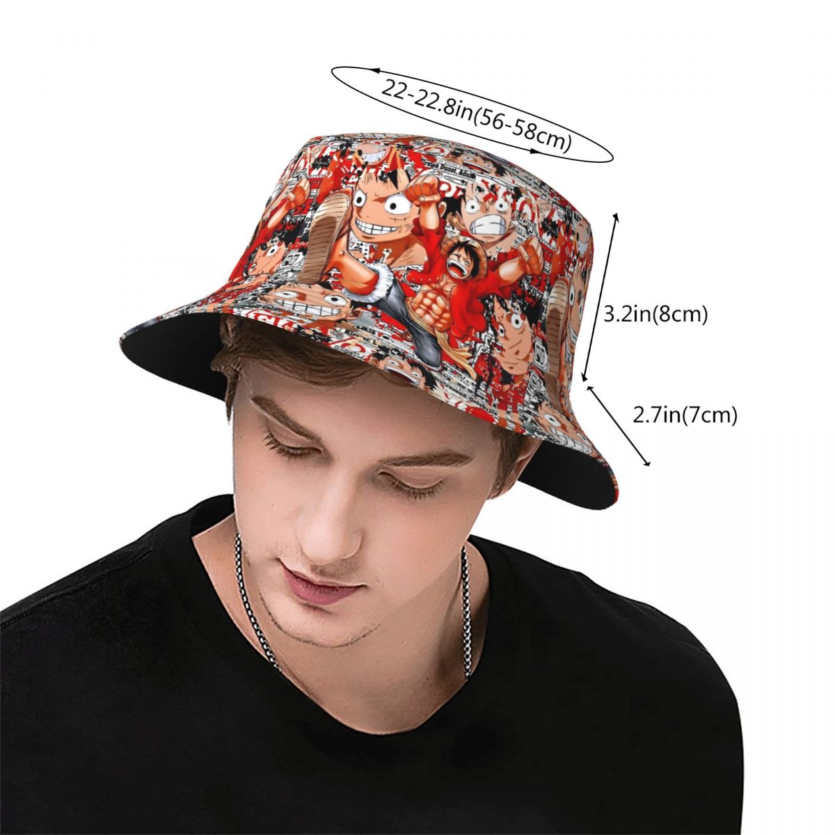 Anime One Piece Luffy Bucket H - đánh giá và giá Luffy Anime Merchandise